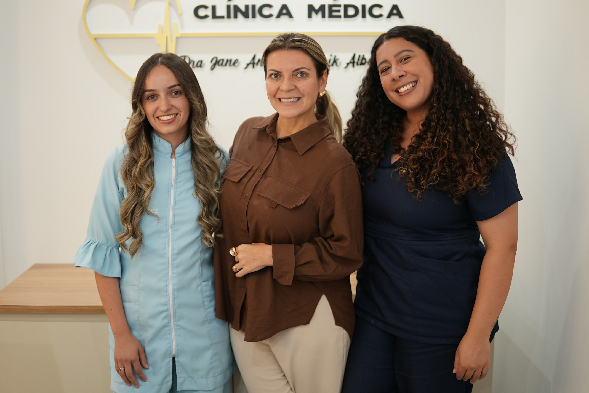 Equipe da Clínica Médica Dra. Jane